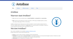 Desktop Screenshot of antobase.com